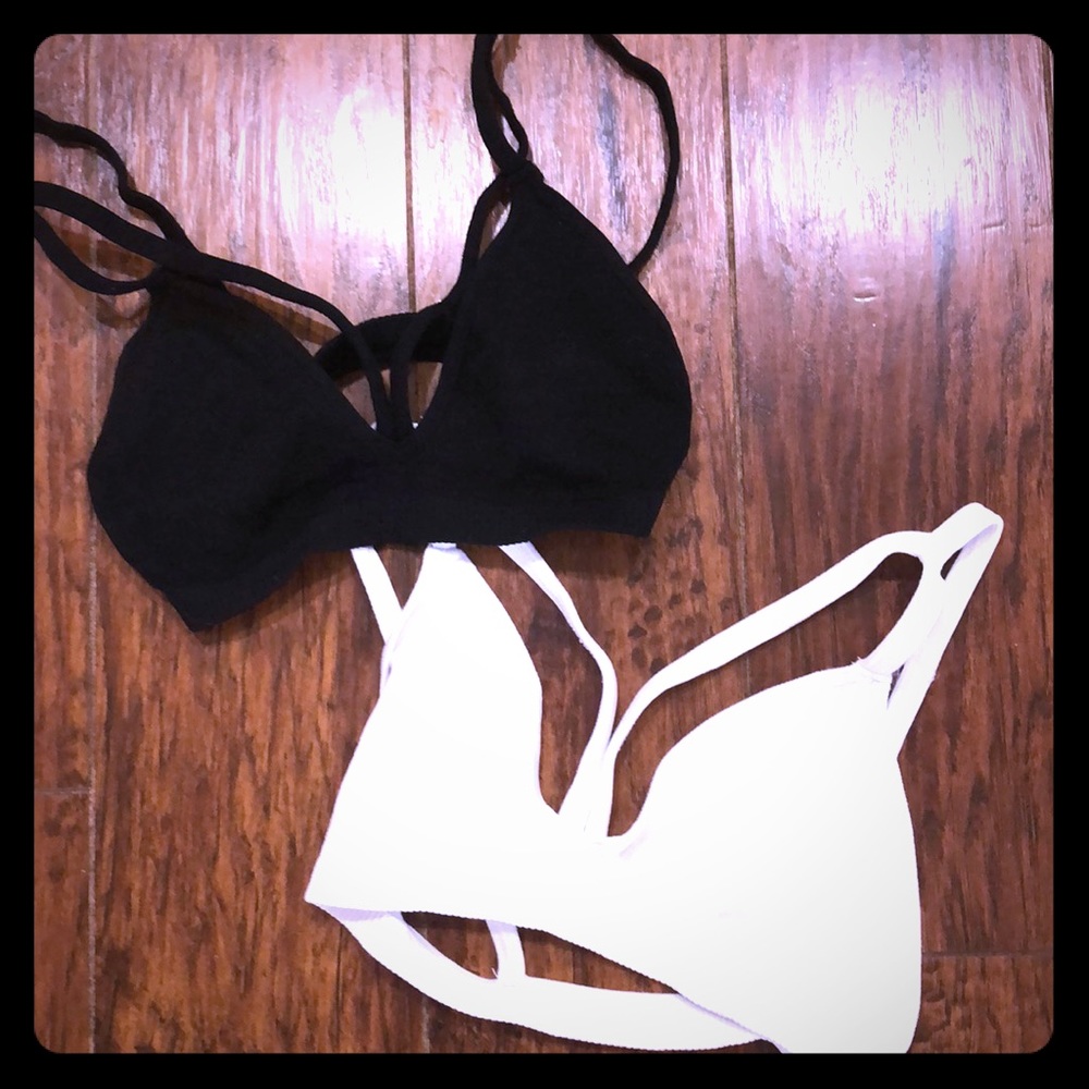 2 pk Free People Bralette NWOT